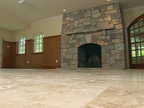 Travertine Floor