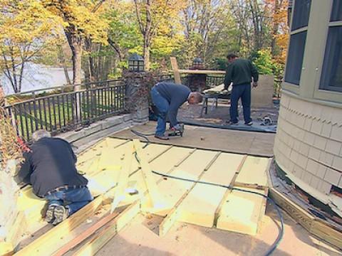 Stamped Concrete Patio Demo
