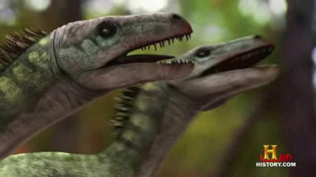 El raptor contra el Tyranosaurio Rex