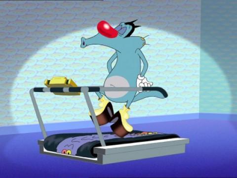 Oggy et les chaussures magiques