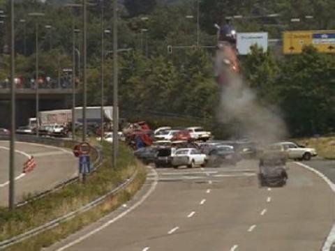 Höllenfahrt auf der A4