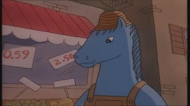 Le cheval bleu