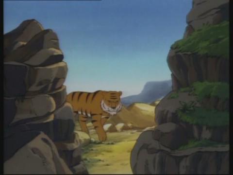 Le tigre en bois
