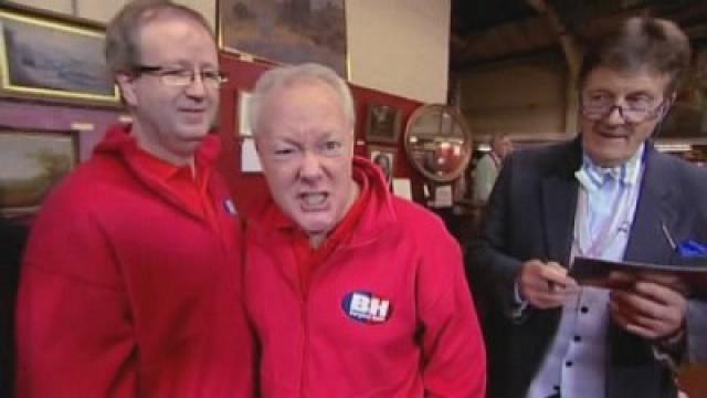 Keith Chegwin and Sally James