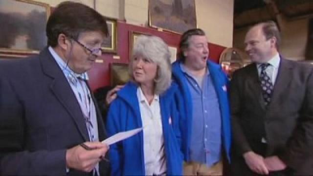 Ricky Groves and Jilly Cooper