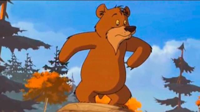 The bear cub's escape
