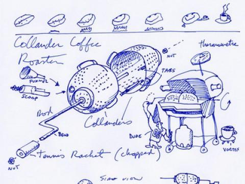 BBQ Coffee Roaster