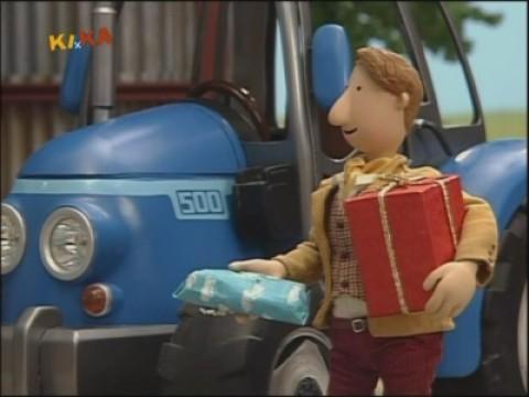 Der kleine rote Traktor hat Geburtstag