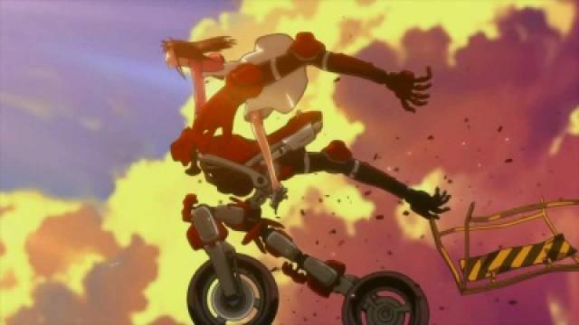 The Crimson Iron Horse