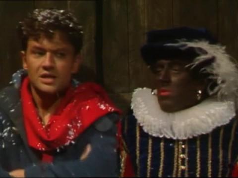 De Sint in de storm