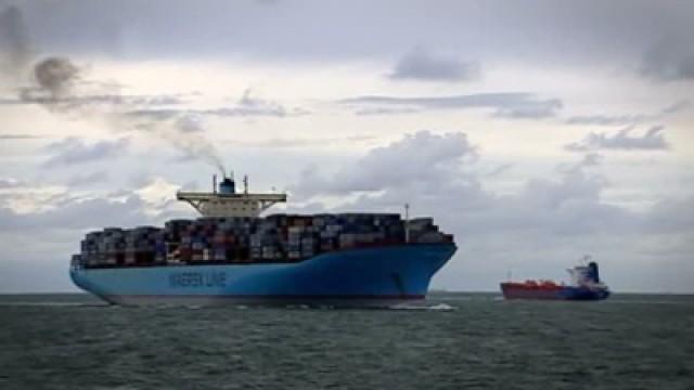 Container Ships, Peterbilt Trucks
