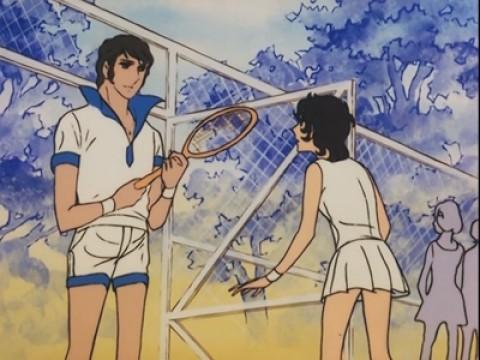 テニスコートの対決