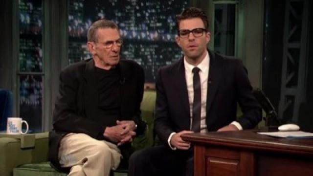 Zachary Quinto, Leonard Nimoy, Joan Rivers, Rachael Ray