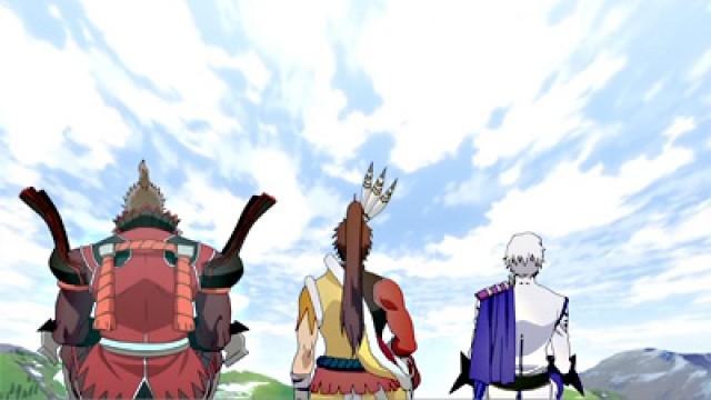 ¡Azul y rojo luchan a muerte! ¡¡El sonido del viento que sopla al término de la feroz batalla!!