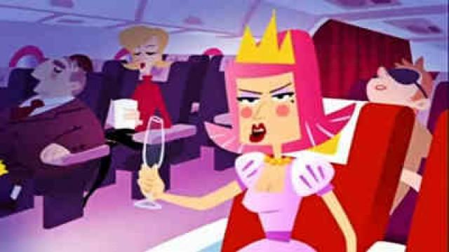 Cendrillon Qui Prend l'Avion