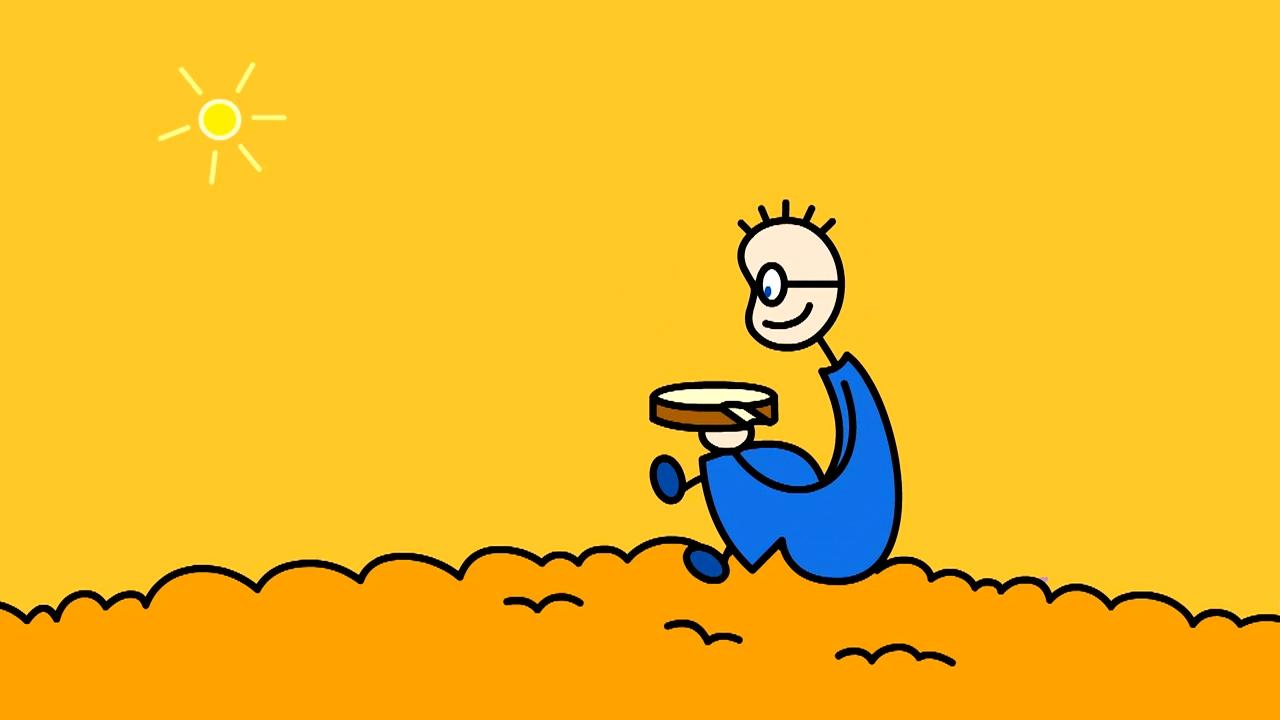 Tom und das Erdbeermarmeladebrot mit Honig