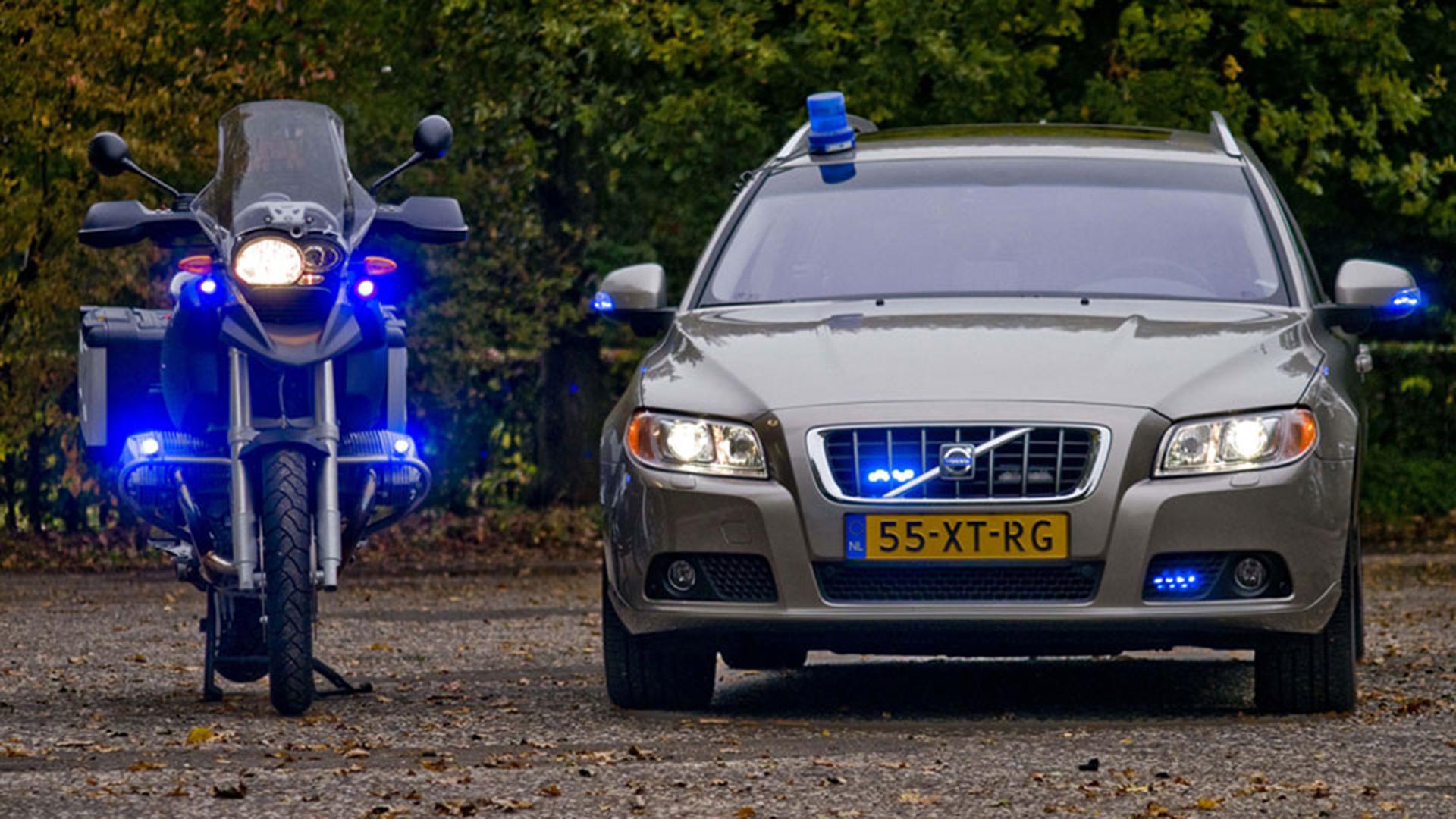 Blik op de weg