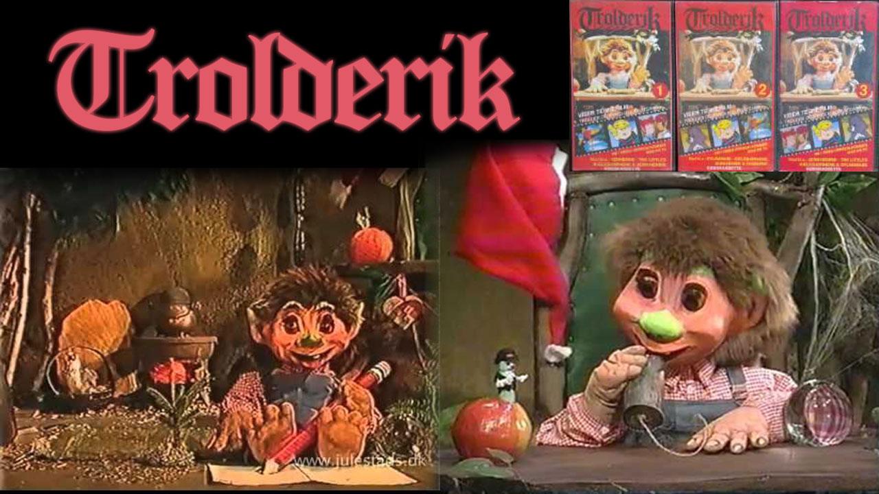 Trolderik viser tegnefilm