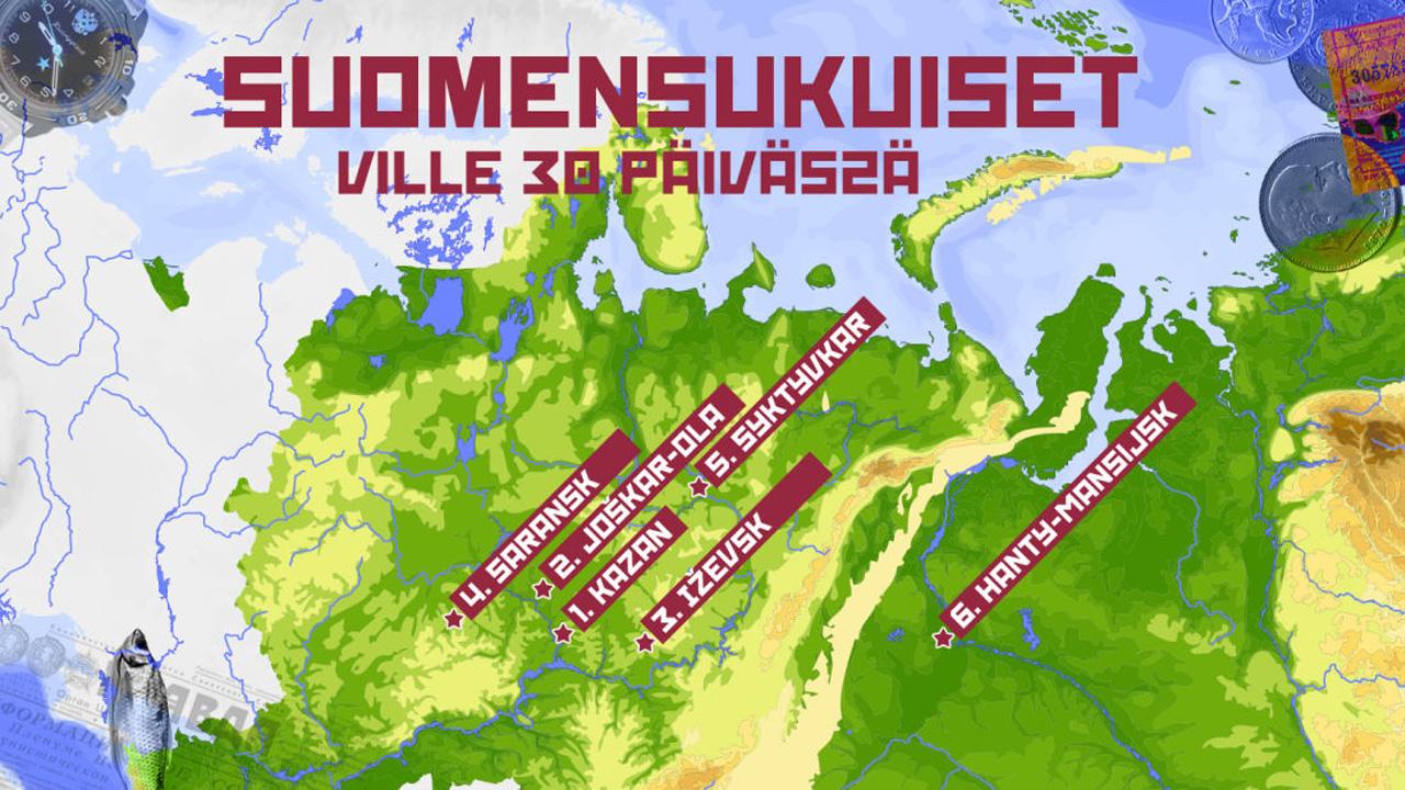 Suomensukuiset 30 päivässä