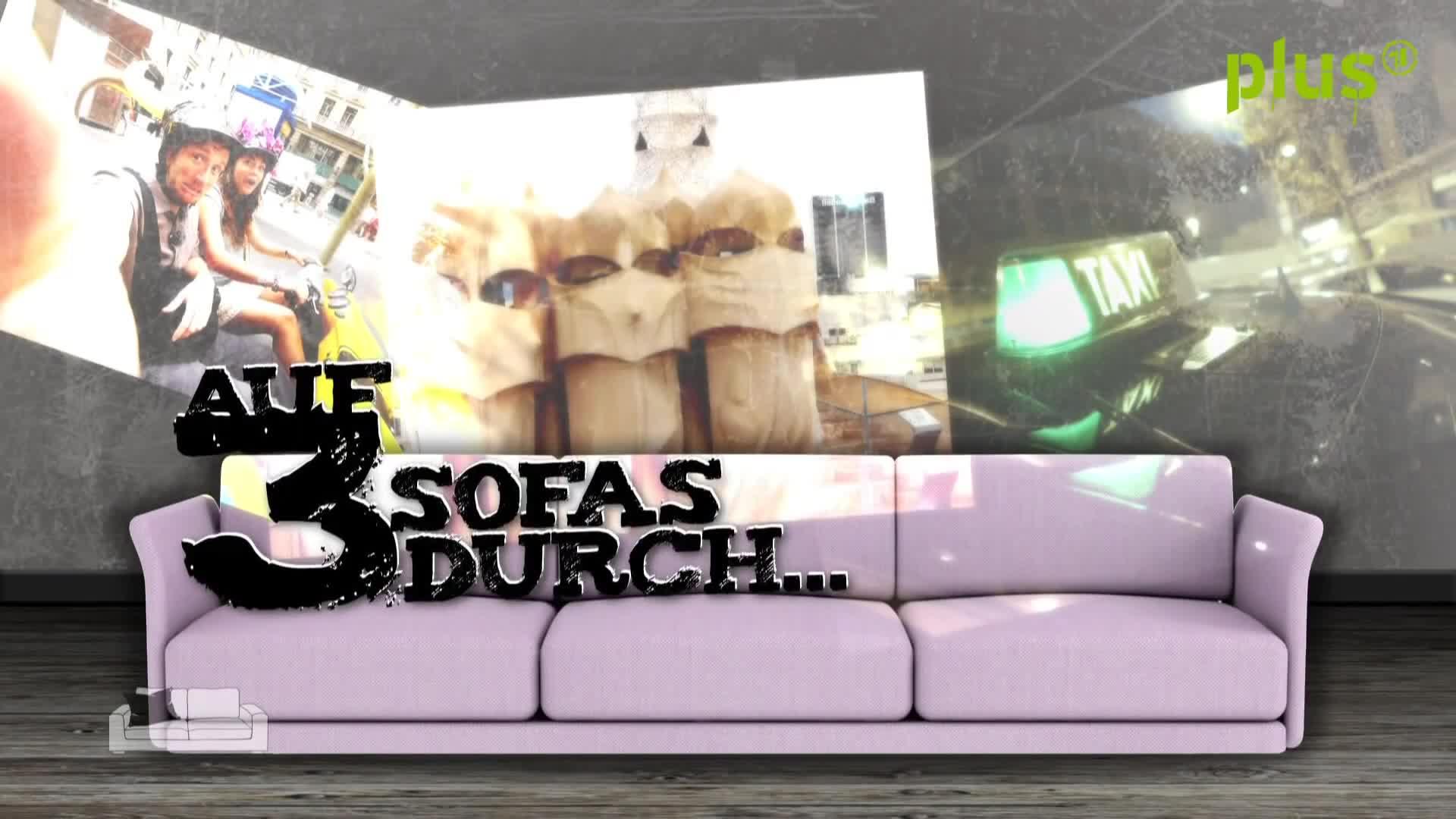 Auf 3 Sofas durch