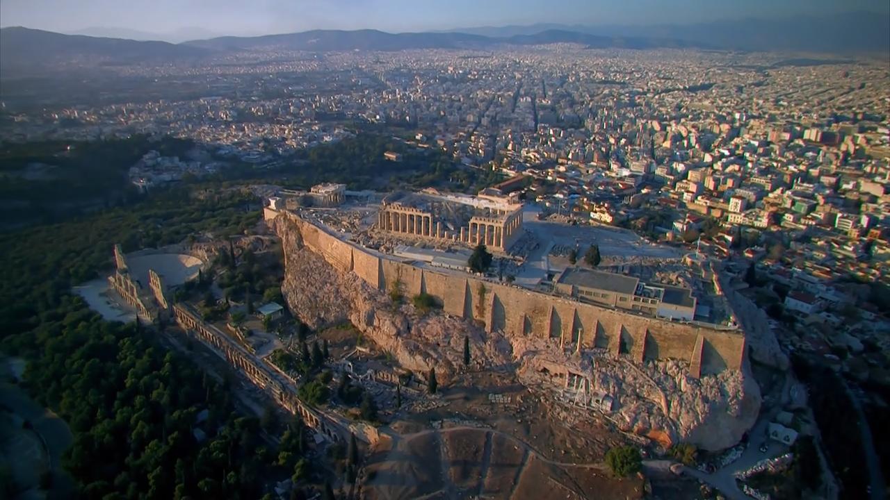 Building the Ancient City Athens and Rome