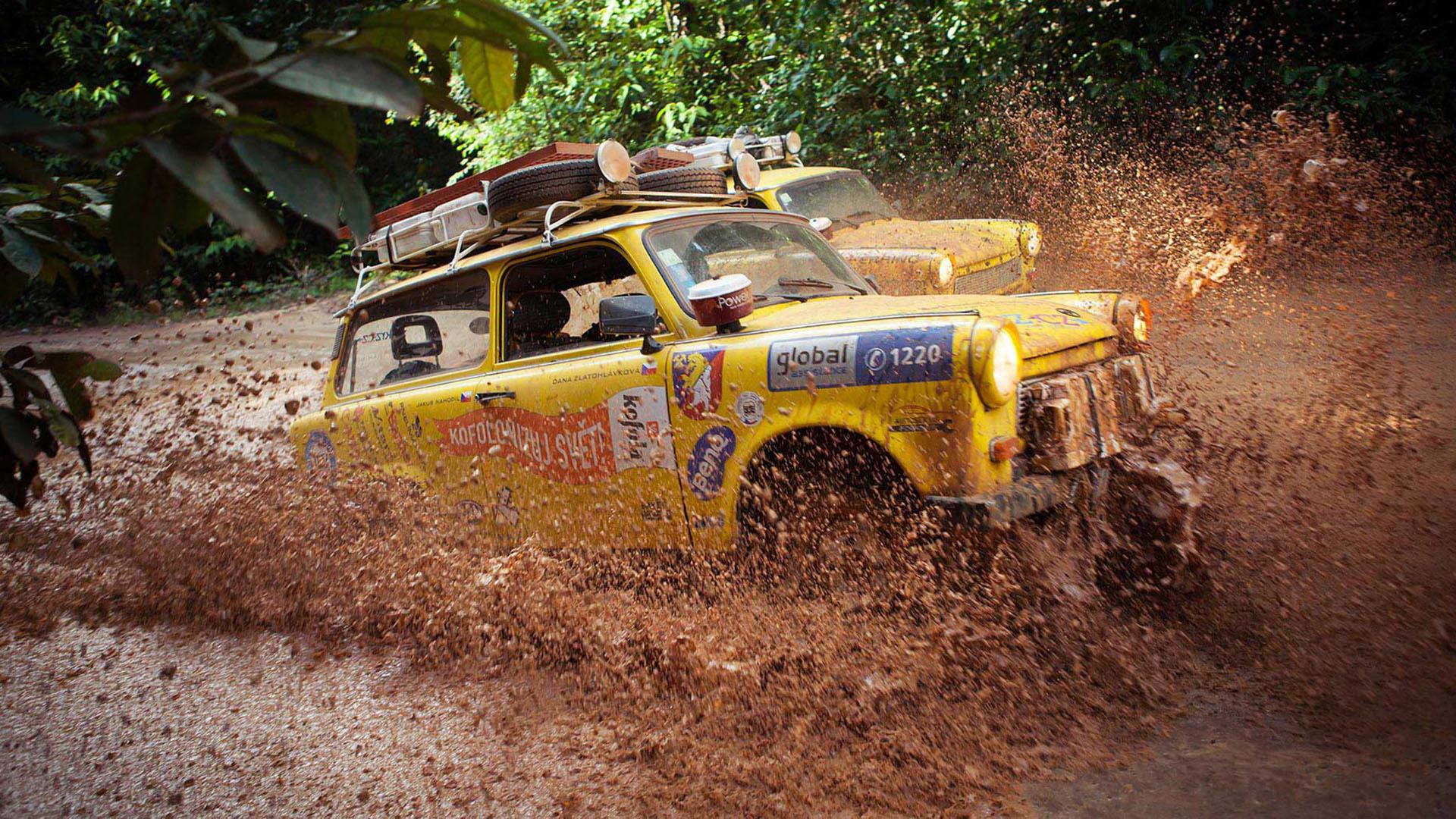 With Trabant from Australia to Asia