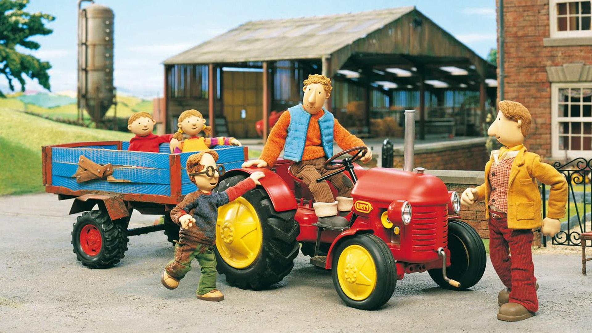 Kleine Rode Tractor