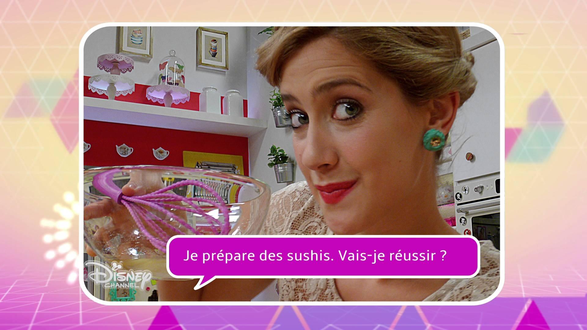 Angie et les recettes de Violetta