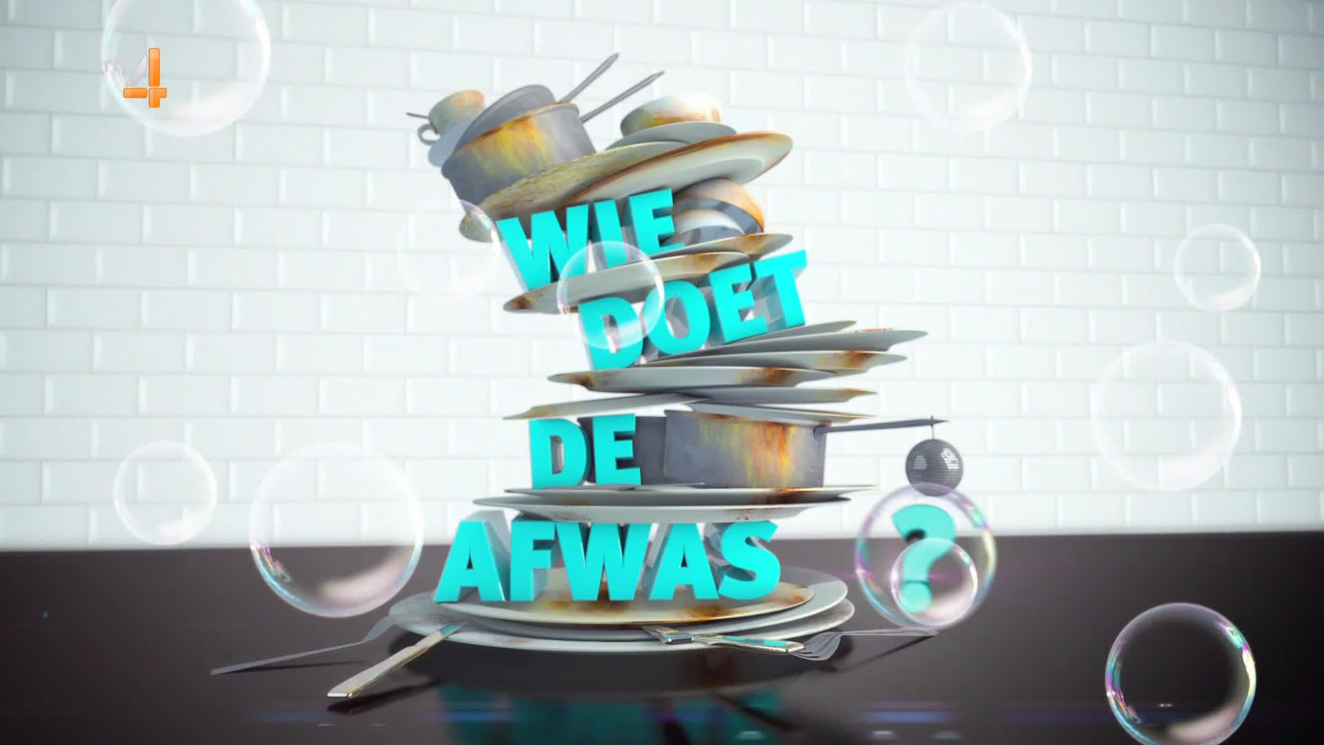 Wie doet de afwas?