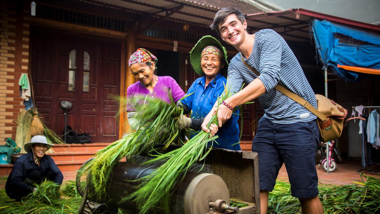 Follow Donal to Vietnam