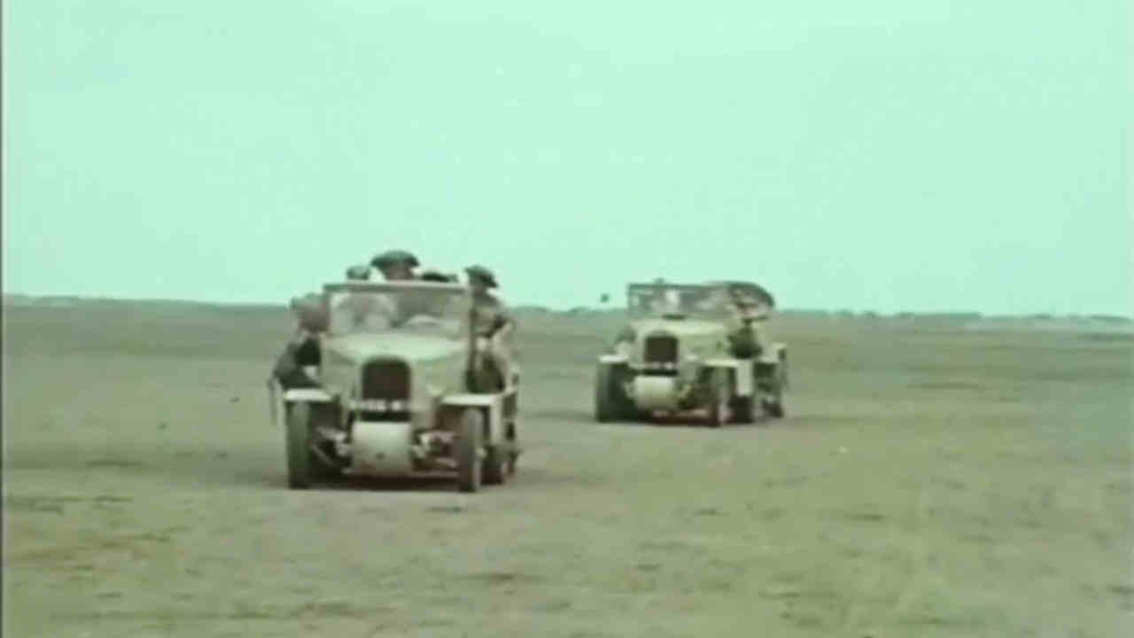 The yellow caravan