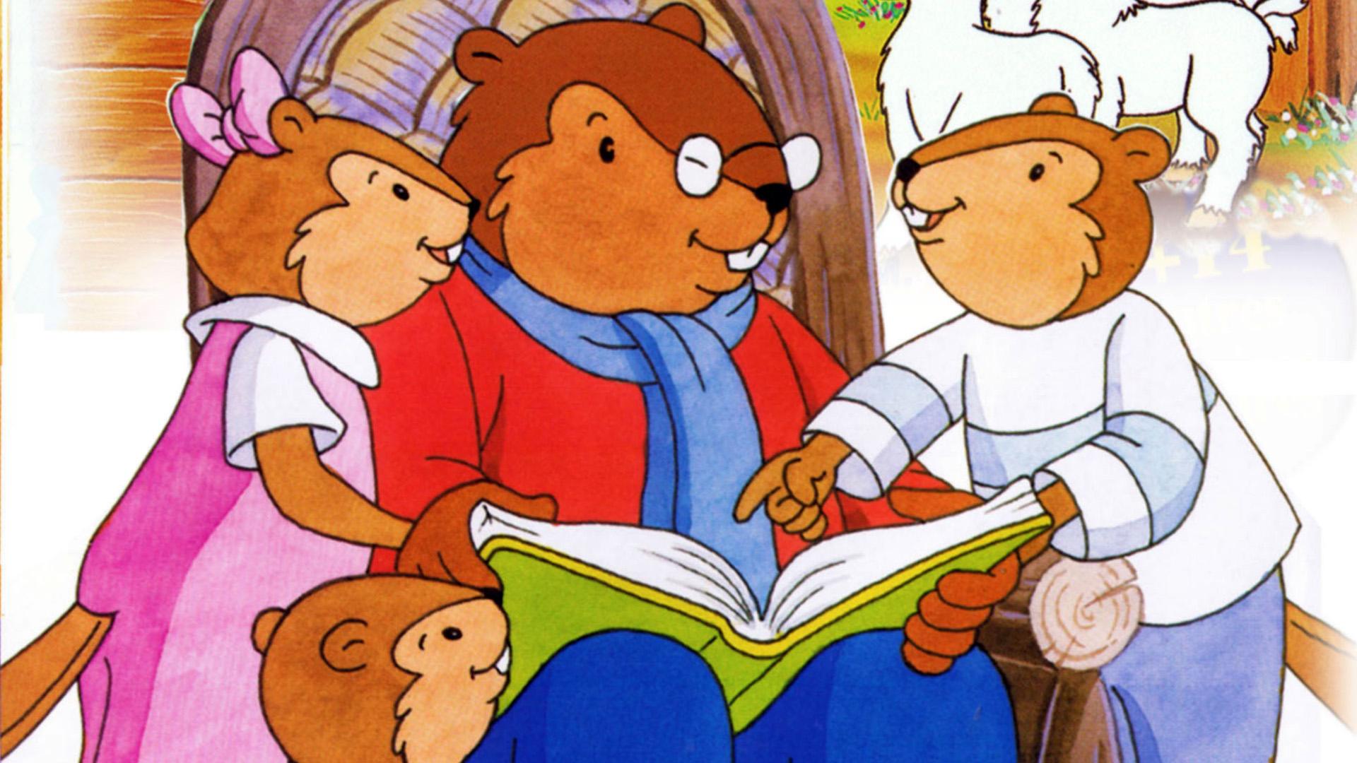 Papa Beaver's Story Time