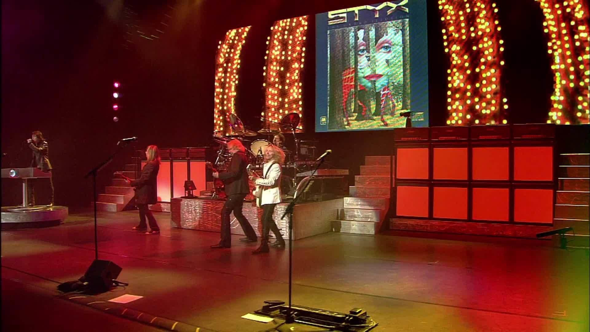 Styx - The Grand Illusion + Pieces of Eight - Live