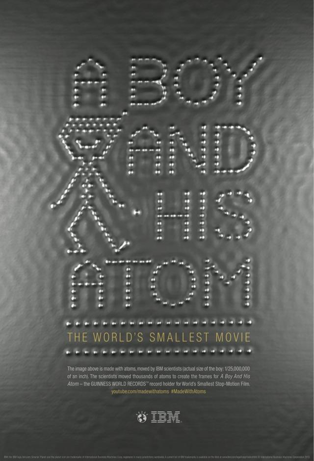 A Boy and His Atom: The World's Smallest Movie