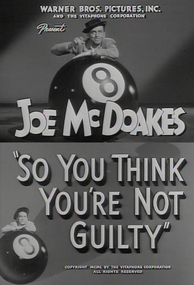 So You Think You're Not Guilty