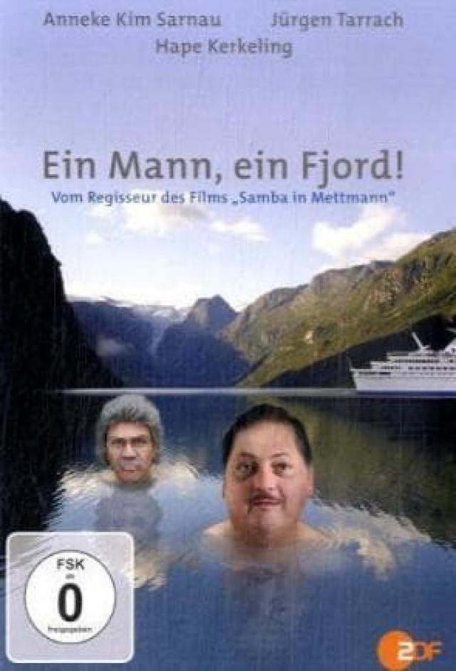A man, a fjord!