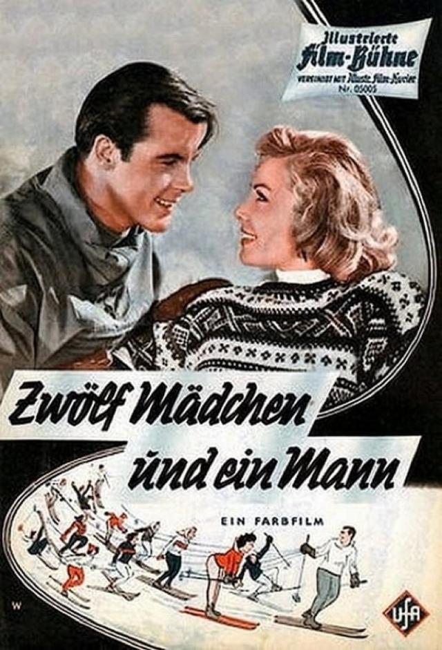 Zwölf Mädchen und ein Mann