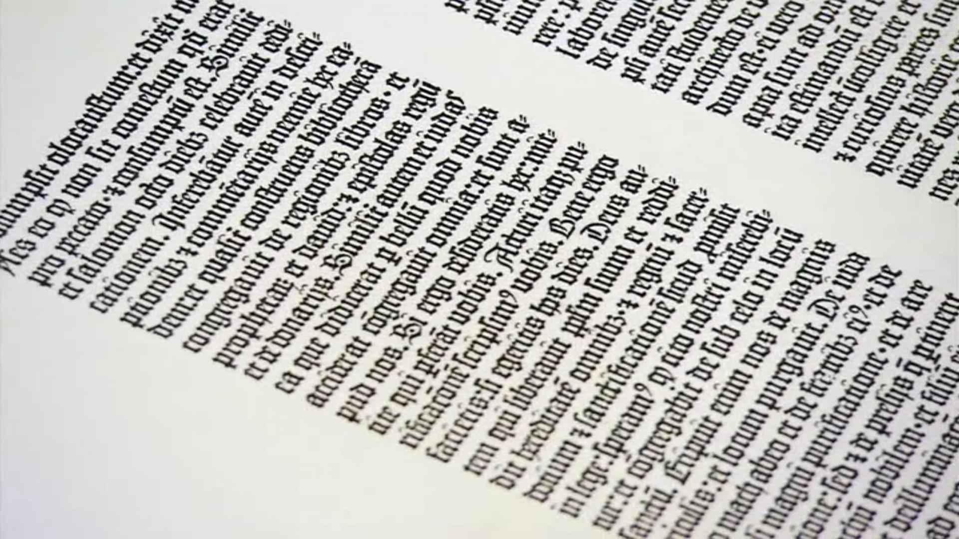 Stephen Fry and the Gutenberg Press