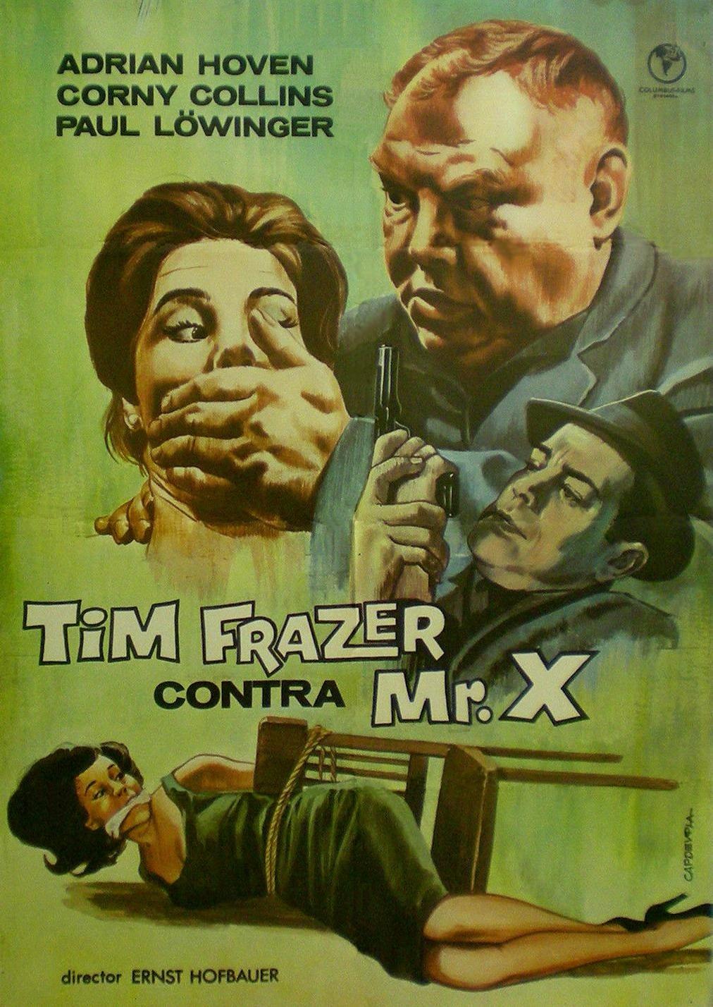 Tim Frazer à la poursuite du mystérieux Monsieur X