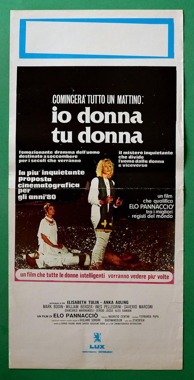 Comincerà tutto un mattino: io donna tu donna