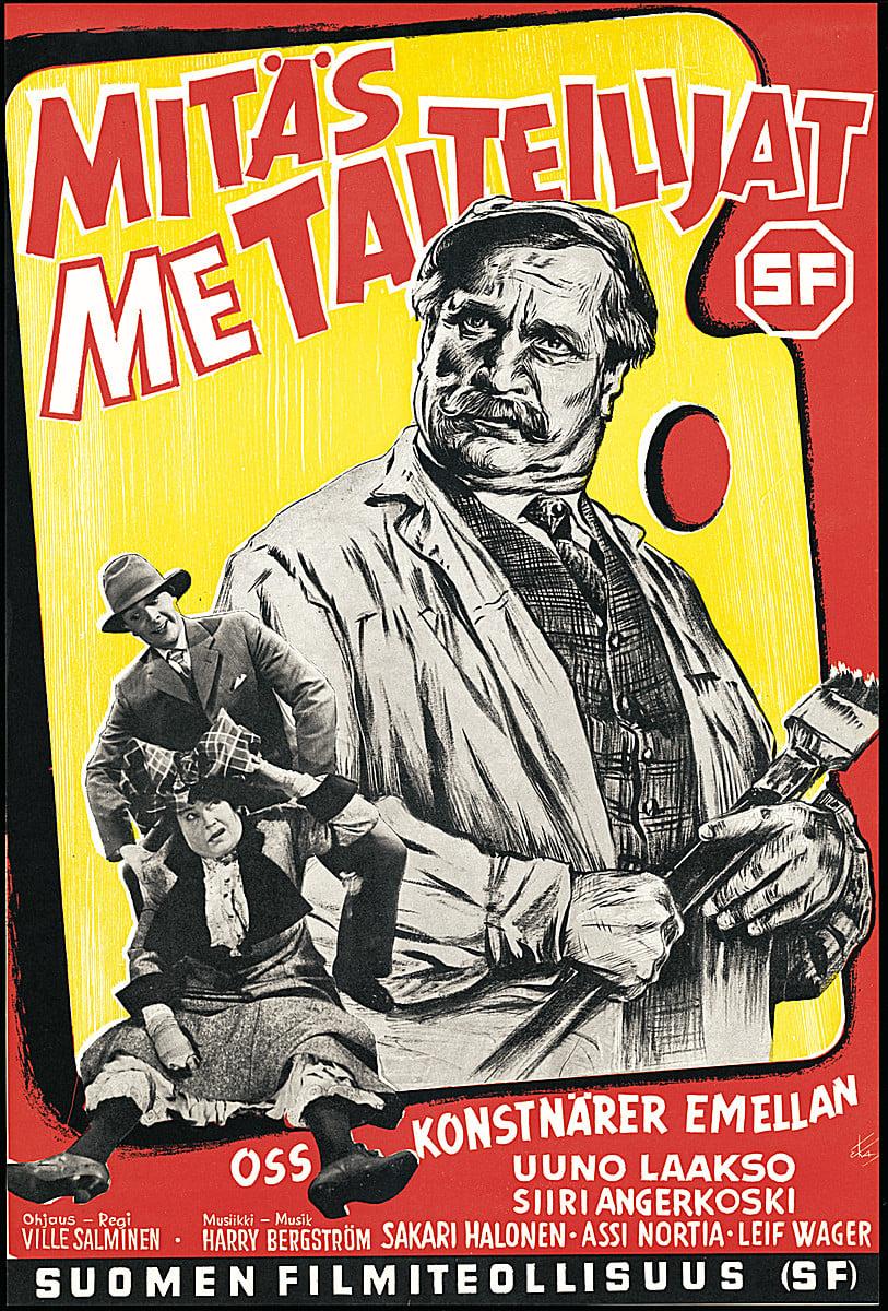 Mitäs me taiteilijat