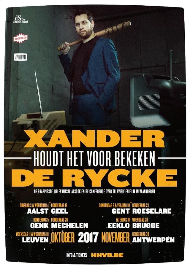 Xander De Rycke: Houdt het voor bekeken 2016-2017