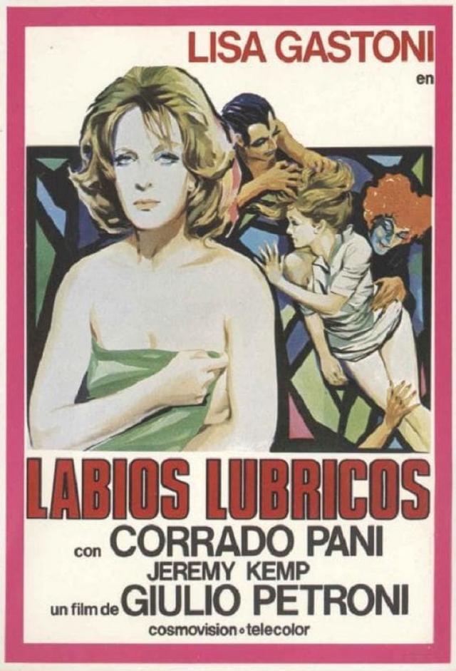 Labbra di lurido blu