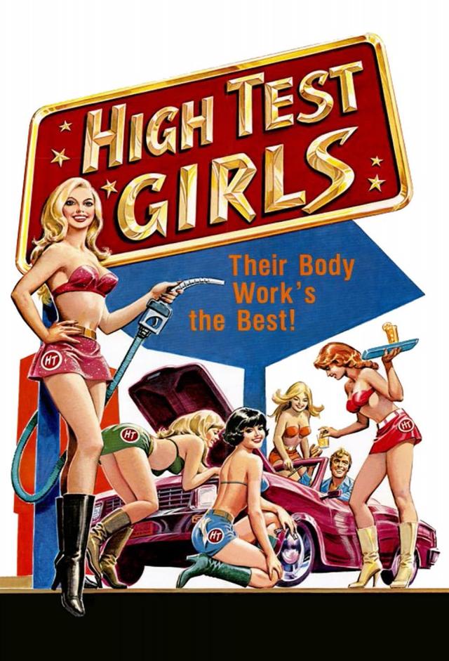 Six Swedish Girls at a Pump