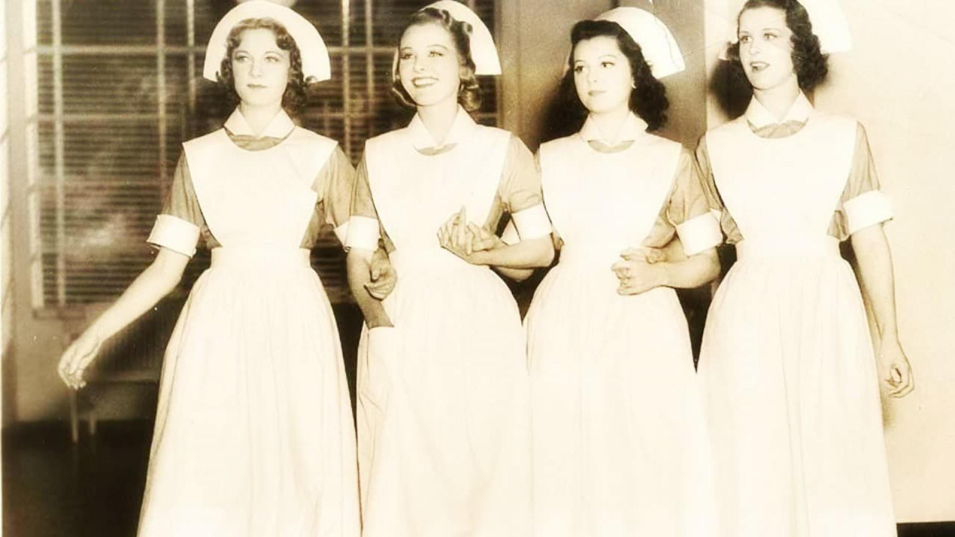 Four Girls in White