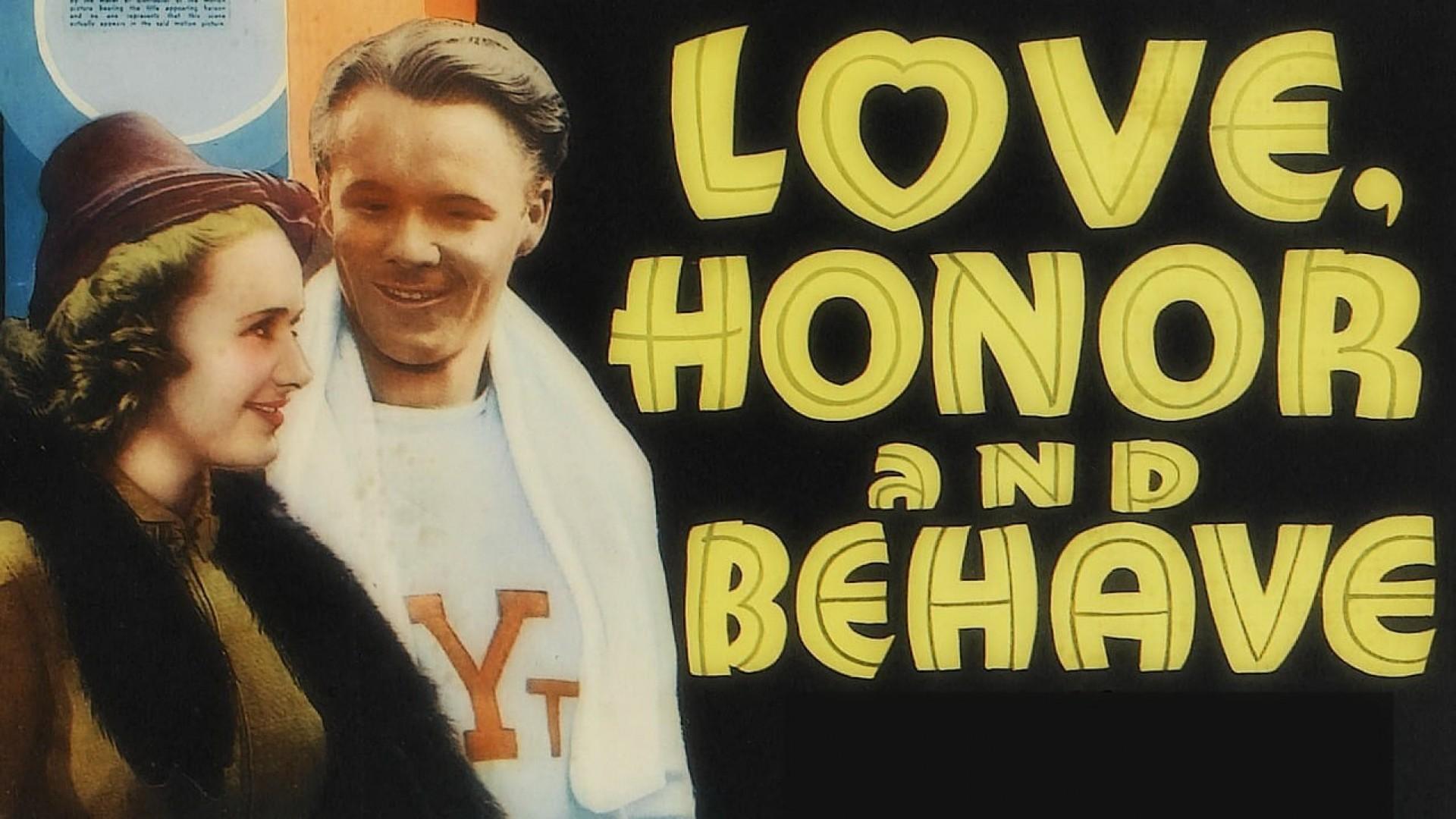 Love, Honor and Behave