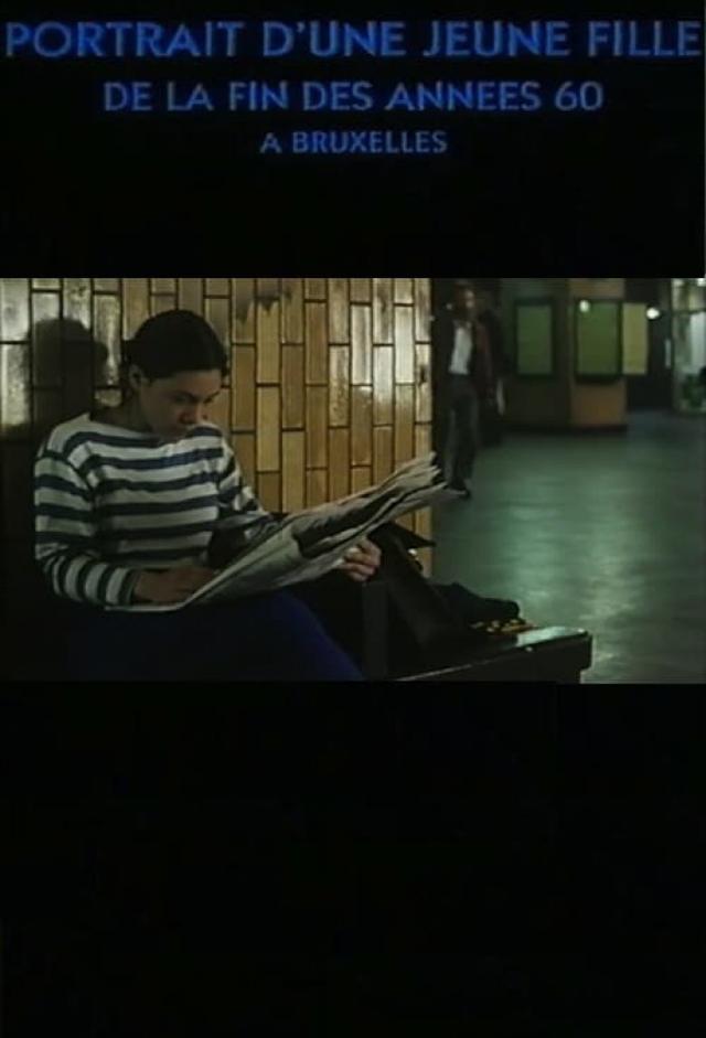Portrait of a Young Girl at the End of the '60s in Brussels