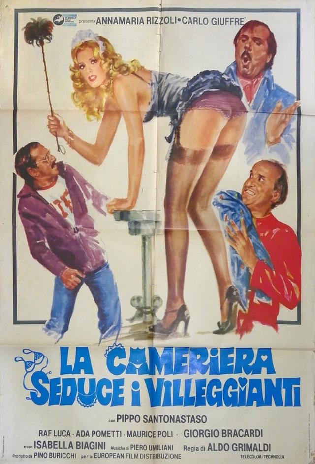 La cameriera seduce i villeggianti