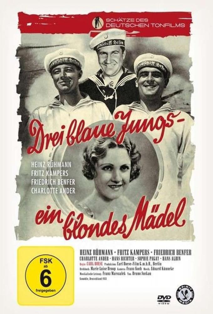 Drei blaue Jungs, ein blondes Mädel
