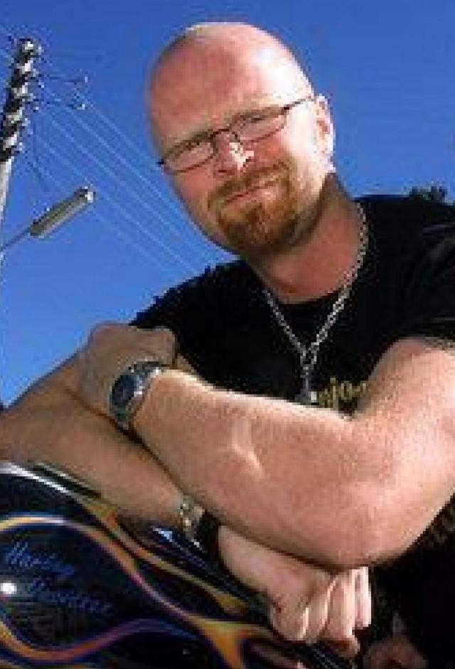 Biker Jens Coast to Coast USA